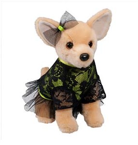 black chihuahua plush